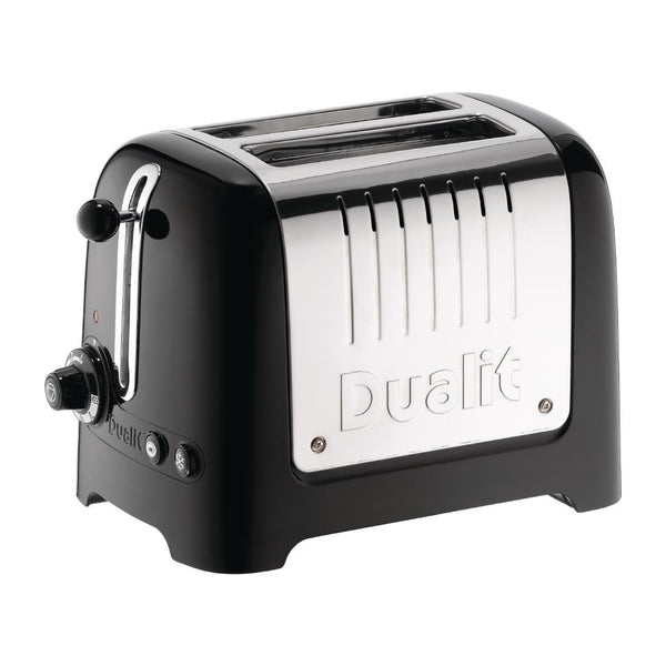 Dualit 2 Slice Lite Toaster Schwarz 26205