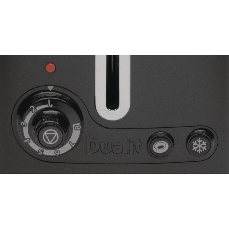 Dualit 2 Slice Lite Toaster Schwarz 26205