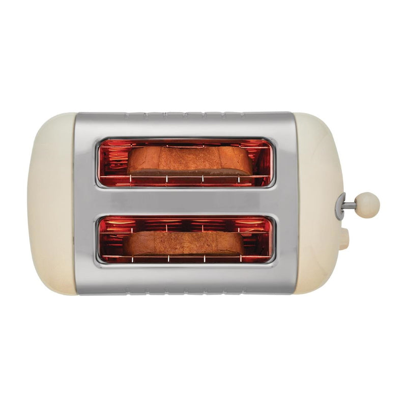 Dualit 2 Slice Lite Toaster Creme 26202