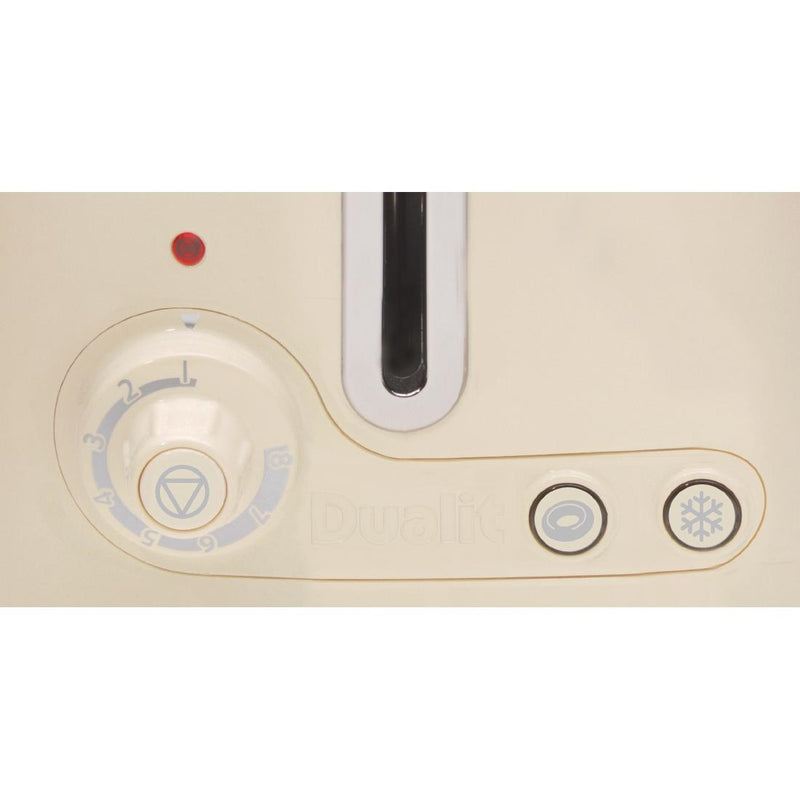 Dualit 2 Slice Lite Toaster Creme 26202