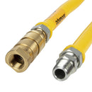 Dormont Schnellverschluss-Gasschlauch 1/2 Zoll 1500 mm 2650NPVF60