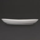Olympia Whiteware French Deep Oval Plates 304mm (Pack of 4)
