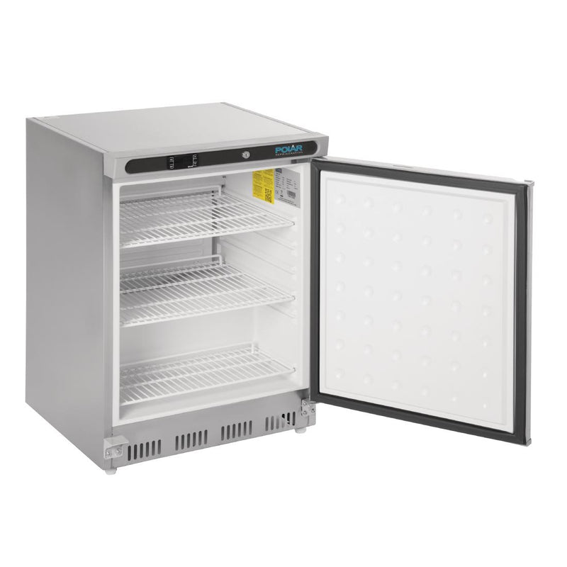 Polar C-Serie Edelstahl-Unterbaukühlschrank 150Ltr