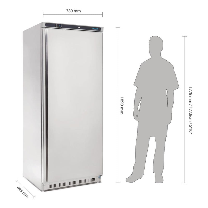 Polar C-Serie Standkühlschrank 600Ltr