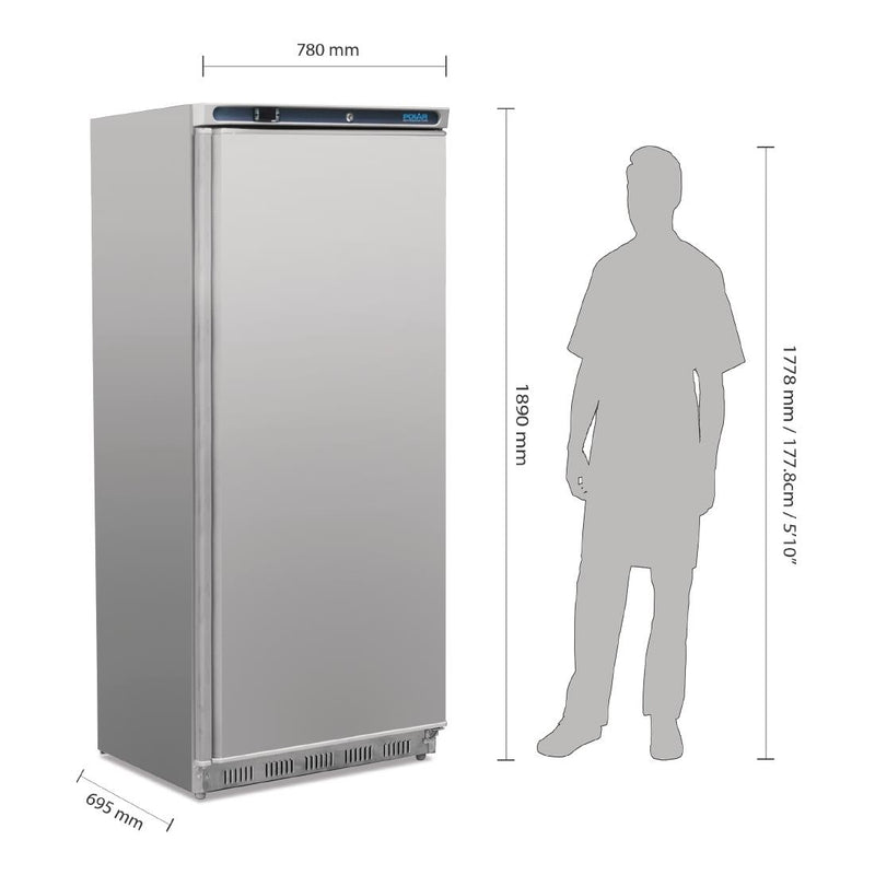 Polar C-Serie Gefrierschrank 600Ltr