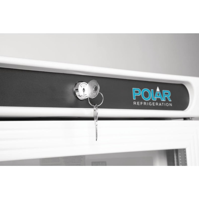 Polar C-Series Under Counter Display Fridge 150Ltr White