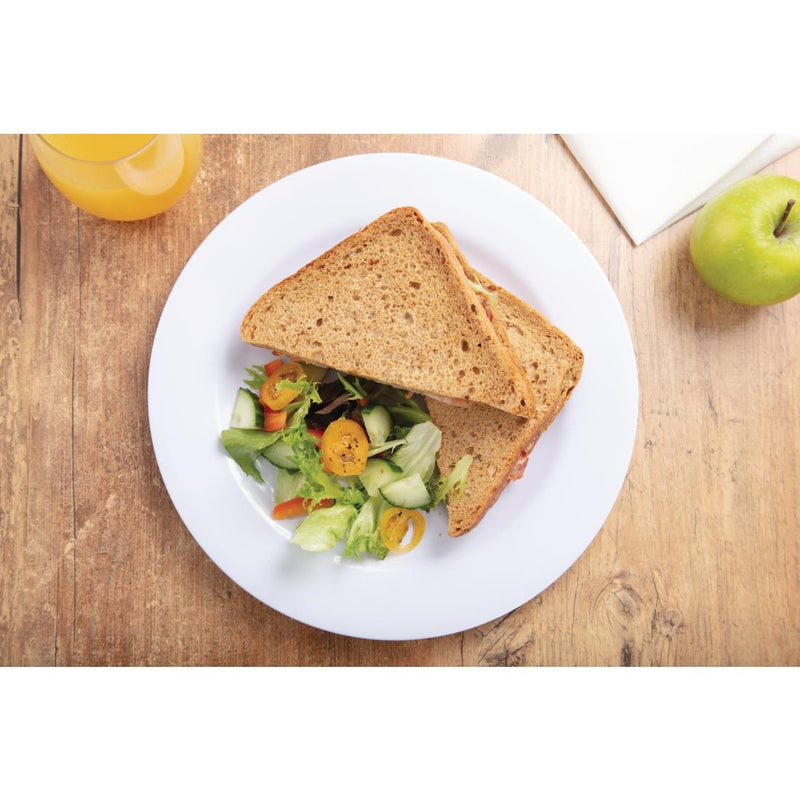 Olympia Kristallon Melamin-Teller, 254 mm, 6 Stück