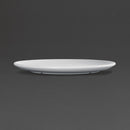 Olympia Kristallon Melamin Ovale Coupe-Teller, 225 mm, 12 Stück