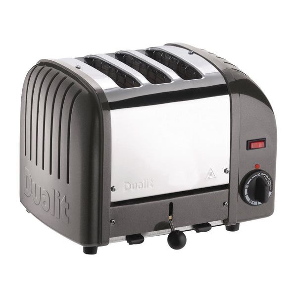 Dualit 3-Scheiben-Vario-Toaster, Metallic-Anthrazit, 30080