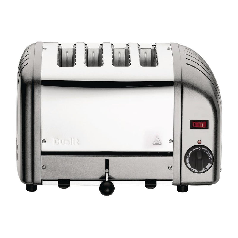 Dualit 4-Scheiben-Vario-Toaster Metallic-Silber 40349