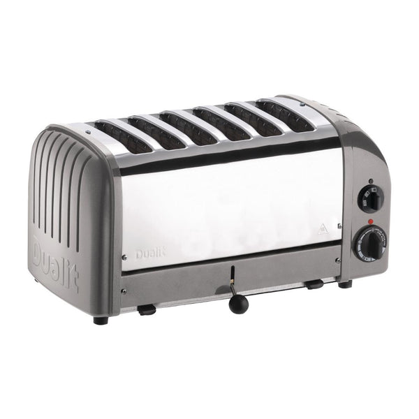 Dualit 6-Scheiben-Vario-Toaster Metallic-Silber 60147