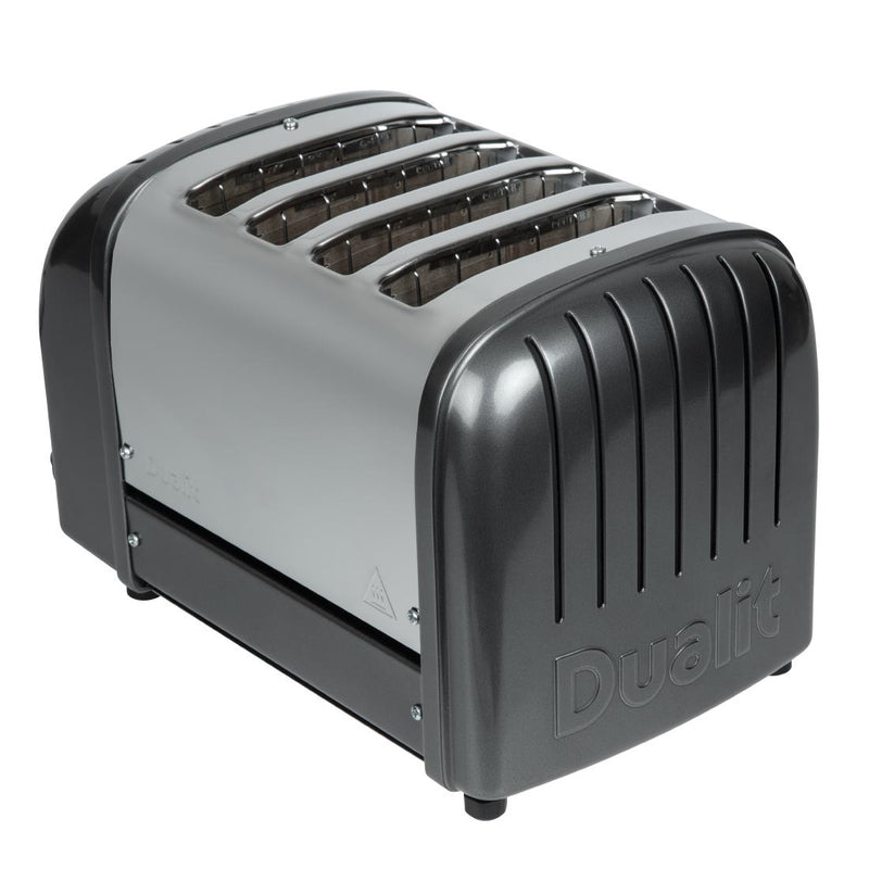 Dualit 2 x 2 Combi Vario 4-Scheiben-Toaster Metallic Charcoal 42170