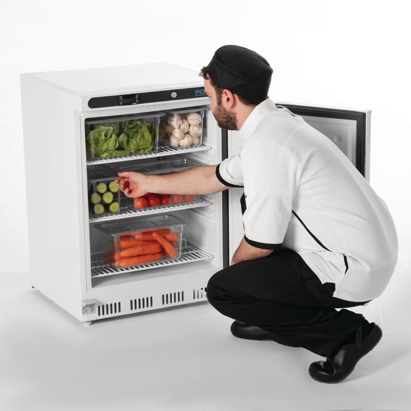 Polar C-Serie Unterbaukühlschrank Weiß 150Ltr