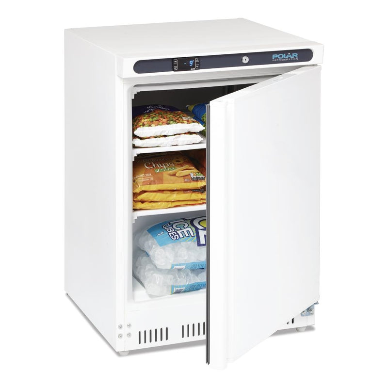 Polar C-Serie Untertisch-Gefrierschrank Weiß 140Ltr