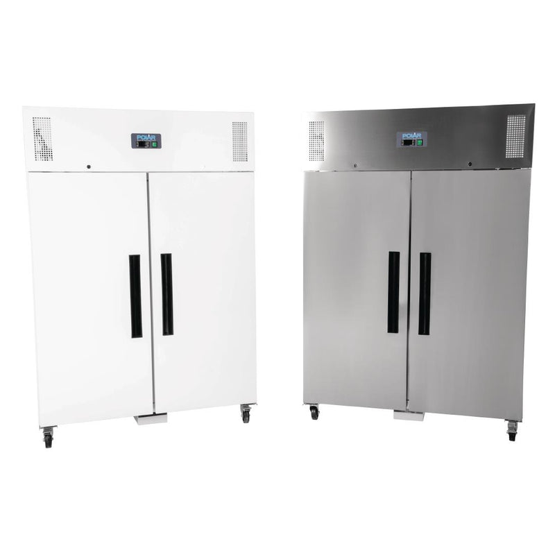 Polar G-Serie Stand-Gefrierschrank mit Doppeltür, 1200 l, Weiß