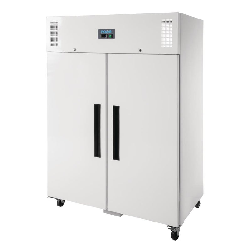 Polar G-Serie Stand-Gefrierschrank mit Doppeltür, 1200 l, Weiß