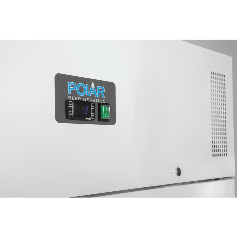 Polar G-Serie Stand-Gefrierschrank mit Doppeltür, 1200 l, Weiß