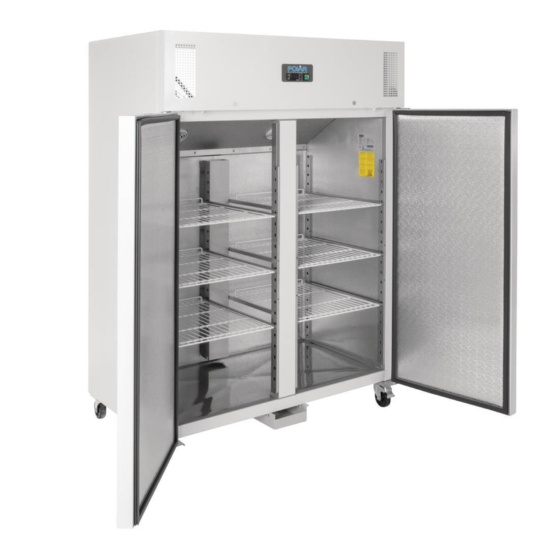 Polar G-Serie Stand-Gefrierschrank mit Doppeltür, 1200 l, Weiß