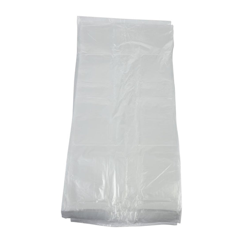 Jantex leichter Recycling-Müllsack, 10 kg, 80 l, transparent, 200 Stück