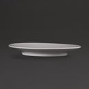Olympia Whiteware Elegant Saucers 148mm (Pack of 12)