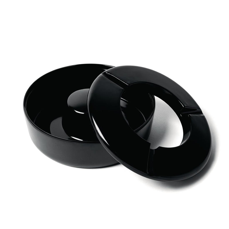 Olympia Kristallon winddichter Aschenbecher (6 Stück)