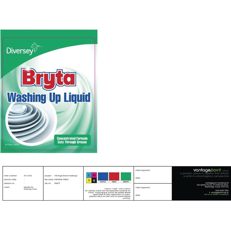 Bryta Spülmittelkonzentrat 5Ltr (2er Pack)