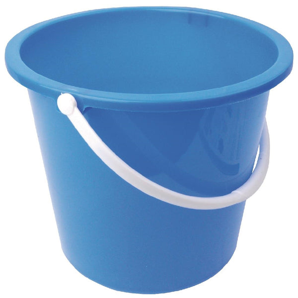 Jantex Runder Plastikeimer Blau 10Ltr