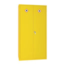 Gefahrstoffschrank Doppeltür Gelb 50Ltr