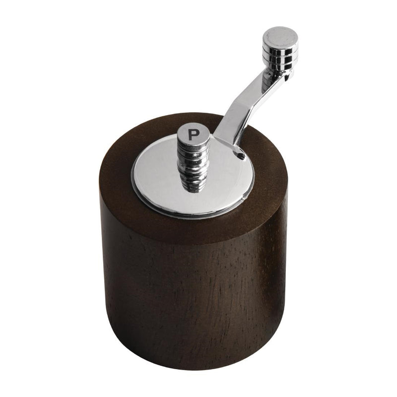 Olympia Salz- und Pfeffermühlen-Set aus dunklem Holz