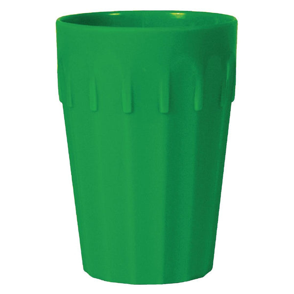 Olympia Kristallon Polycarbonat-Becher, Grün, 142 ml, 12 Stück