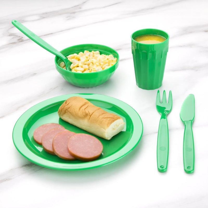 Olympia Kristallon Polycarbonate Spoon Green (Pack of 12)