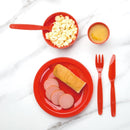 Olympia Kristallon Polycarbonate Bowls Red 102mm (Pack of 12)