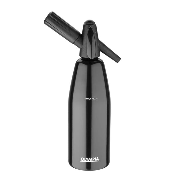 Olympia Soda Siphon Schwarz 1L