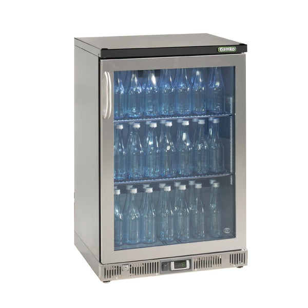 Gamko Flaschenkühler – Einzelflügeltür, 150 l, Edelstahl