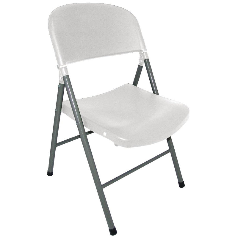 Special Offer Bolero PE Centre Folding Table 6ft with Six Folding Chairs