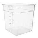 Hygiplas quadratischer Vorratsbehälter aus Polycarbonat, 7 l