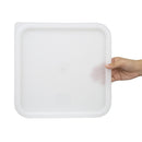 Hygiplas Square Food Storage Container Lid White Large