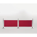 Bolero Red Canvas Barrier