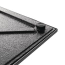 Quadratischer Bolero-Tischfuß aus Edelstahl