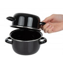 Olympia Muscheltopf Emaille klein