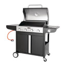 Buffalo 4 Burner Gas Barbecue with Hob