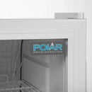 Polar C-Series Under Counter Display Fridge White
