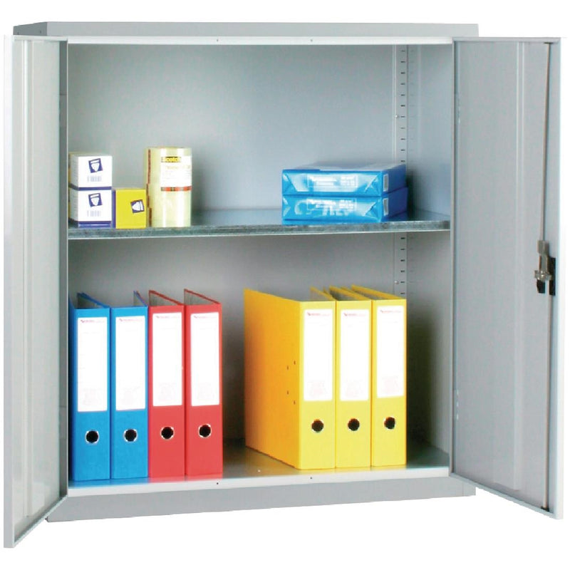 Standardschrank Grau 1 Regal