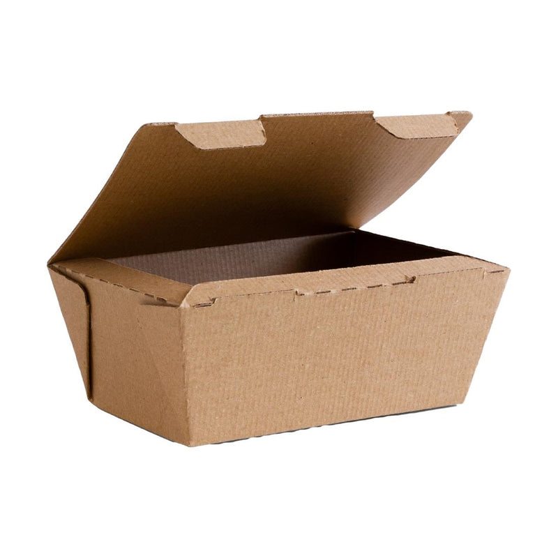 Vegware Kompostierbare Microflute Takeaway Box 6x5" (Packung 300)