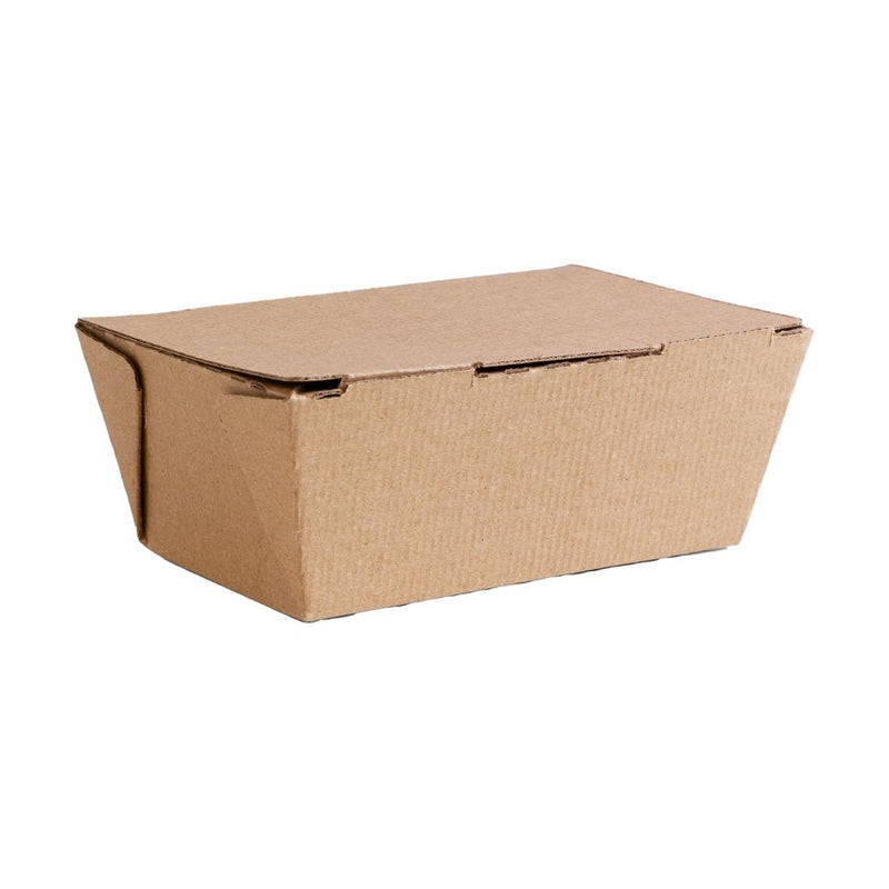 Vegware Kompostierbare Microflute Takeaway Box 6x5" (Packung 300)