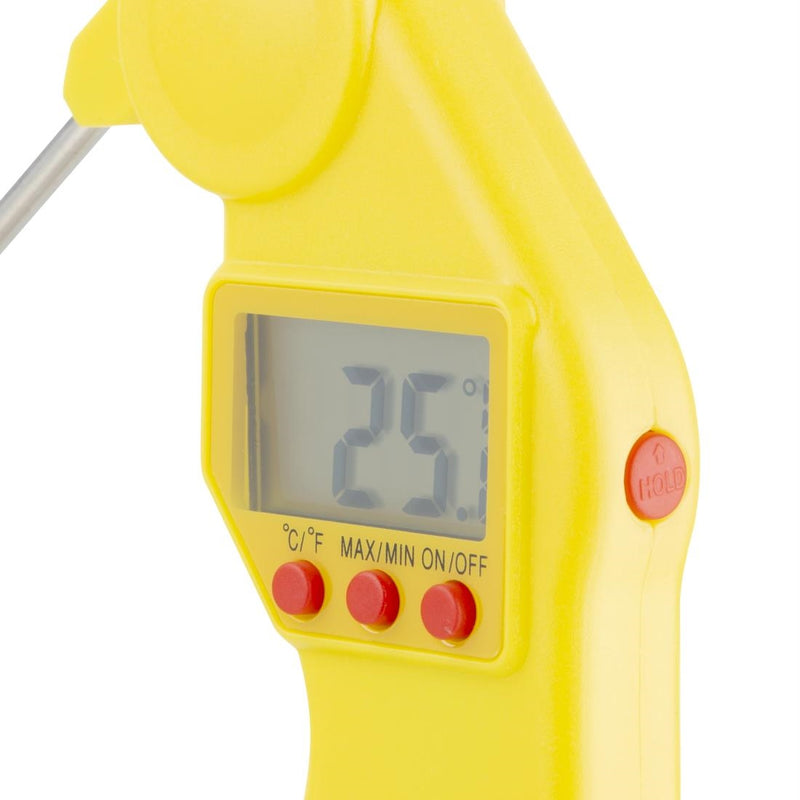 Hygiplas Easytemp farbcodiertes gelbes Thermometer