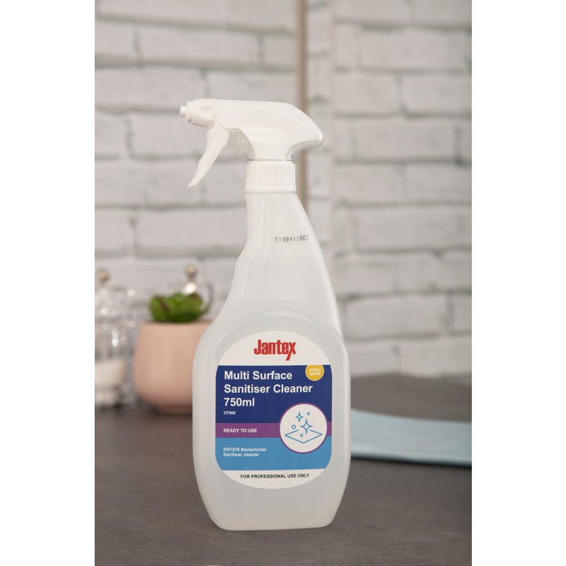 Jantex Kitchen Cleaner and Sanitiser Ready To Use 750ml