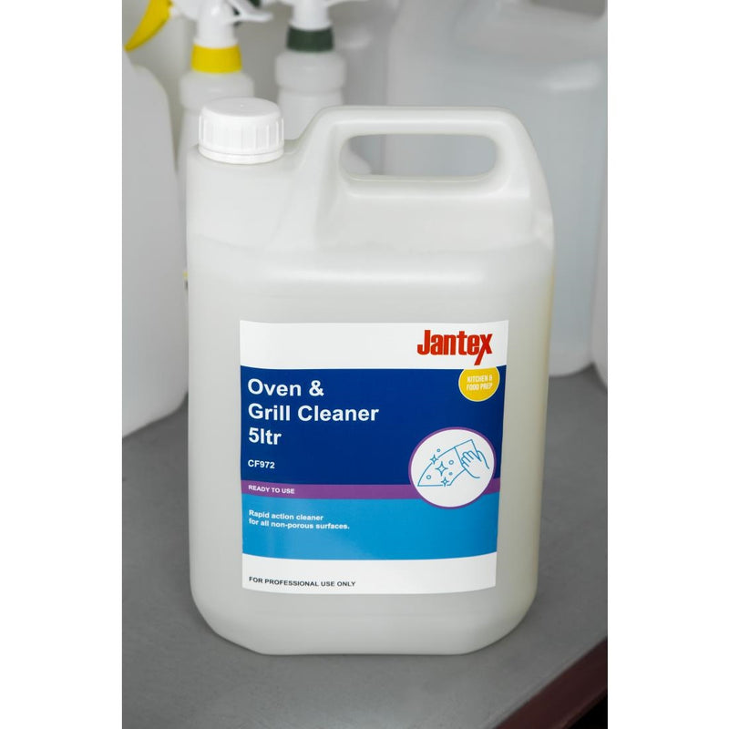 Jantex Grill and Oven Cleaner Ready To Use 5Ltr (Single Pack)