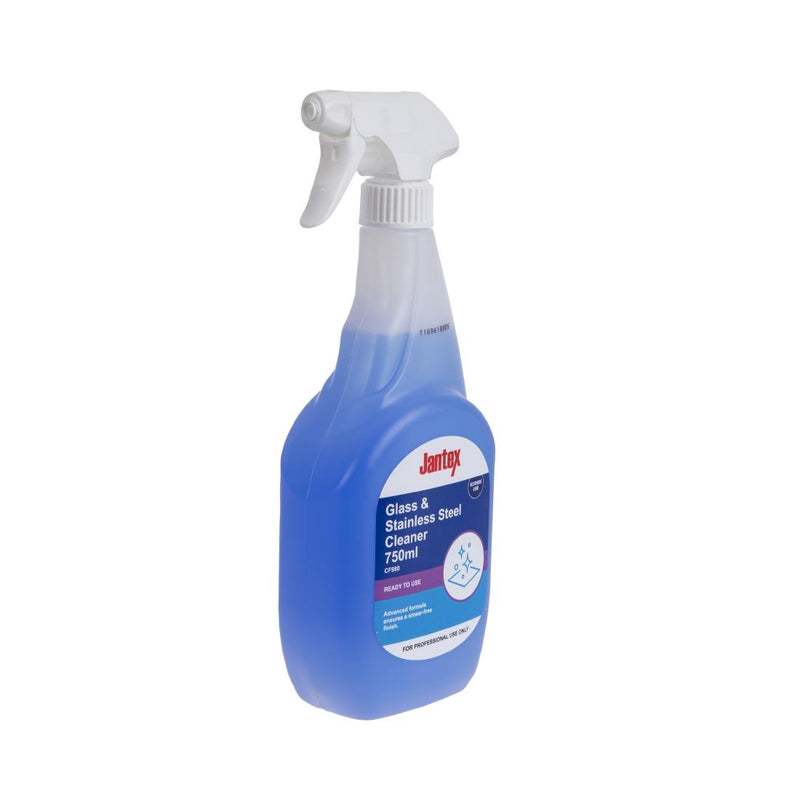 Jantex Glass and Stainless Steel Cleaner Ready To Use 750ml