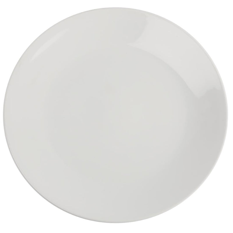 Royal Porcelain Coupe-Teller, klassisch, Weiß, 260 mm, 12 Stück
